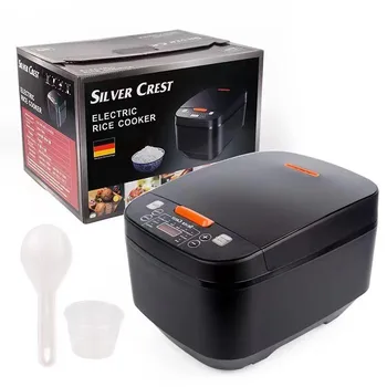 In stock Silver Crest 5L Automatic Smart Digital Touch LCD Multi Non-Stick silver crest Home Electric Digital Rice Cooker