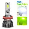 M6G(ขาว+เขียว)/หลอดไฟ 1 ชิ้น