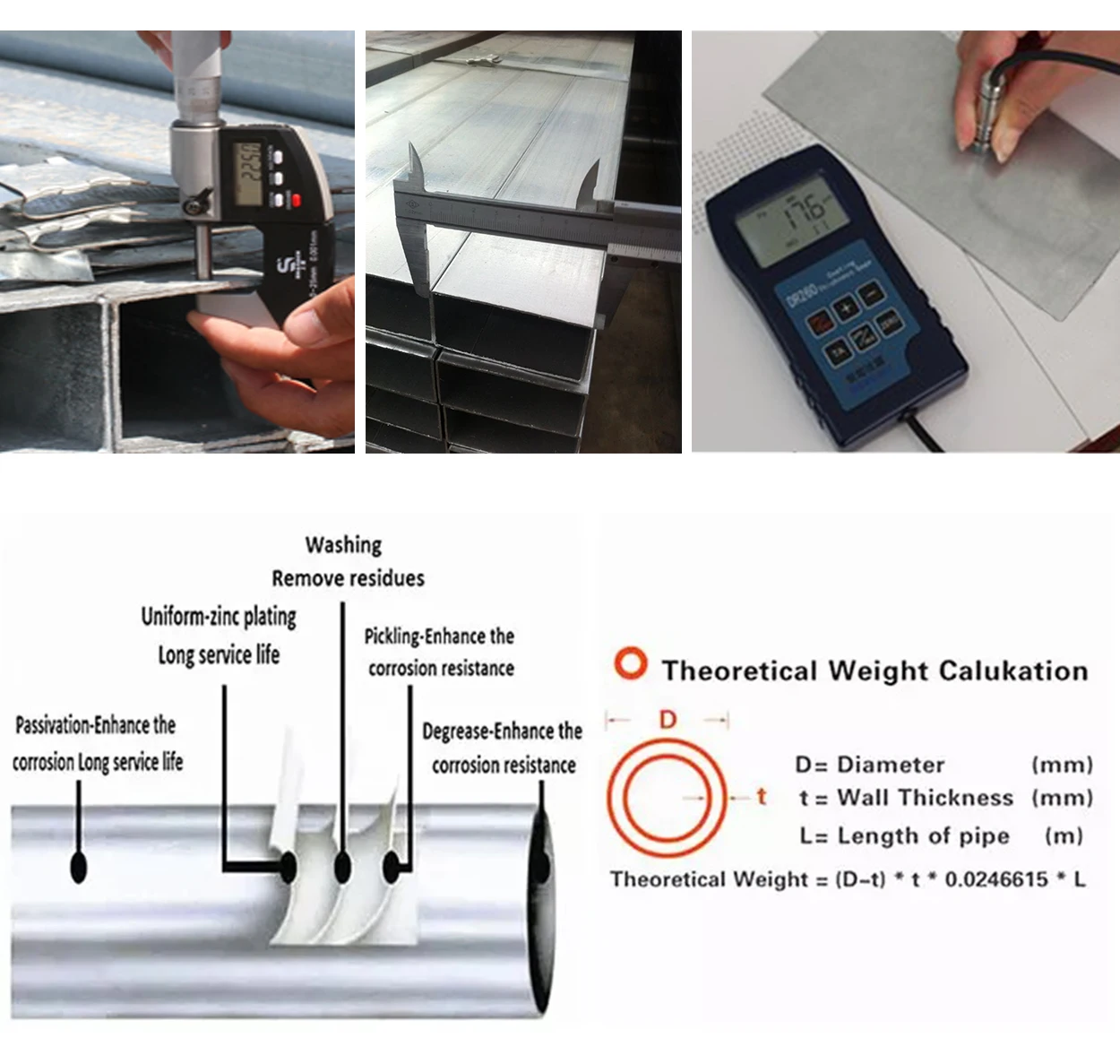 Seam Welded Gi Steel Tube Pipe Hot Dip Galvanized Steel Pipe Welded Gi