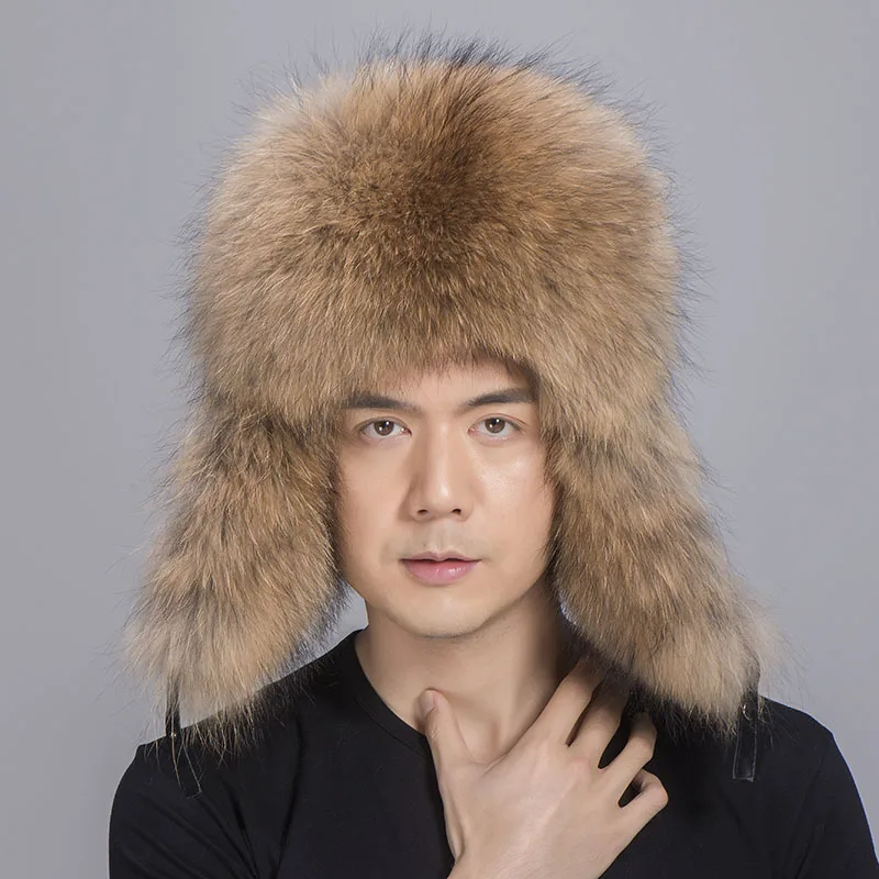 big fur hat raccoon fur 5