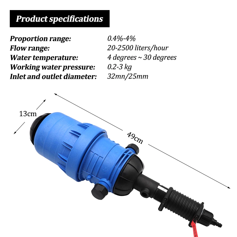 Automatic Poultry Water Feeding System Chemical Dosing Pump Agriculture Proportional Doser for Sale