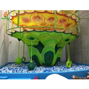 Climbing Net Colorful Ropes Entertainment Equipment Net Climbing Playground Rainbow Indoor Outdoor Children Playing NET