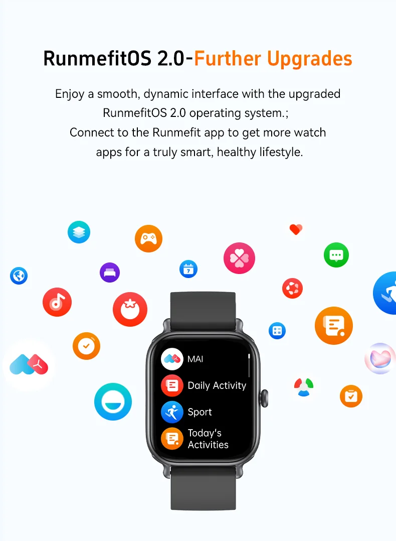 CX3 Smartwatch for Men Women 2 Inch Touch Screen BT Calling Heart Rate Sleep Tracking IP68 Waterproof Sport Bracelet Smart Watch