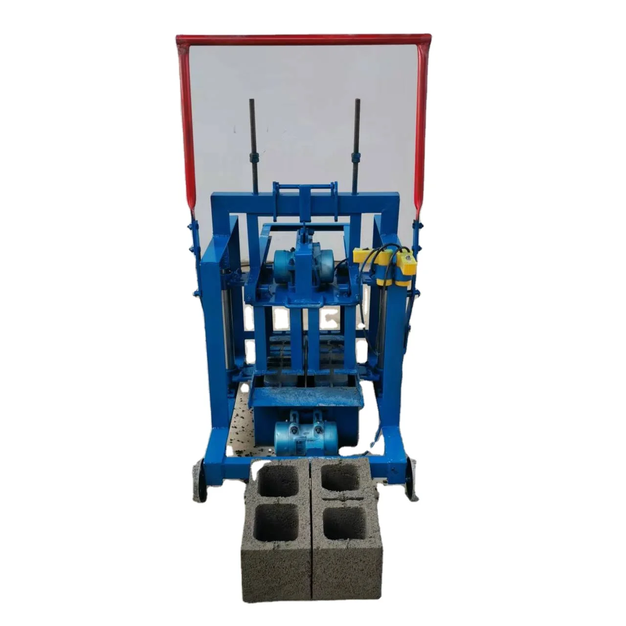 Solid Mud Color Paver Block Mold Brick Making Machine Brick Block ...