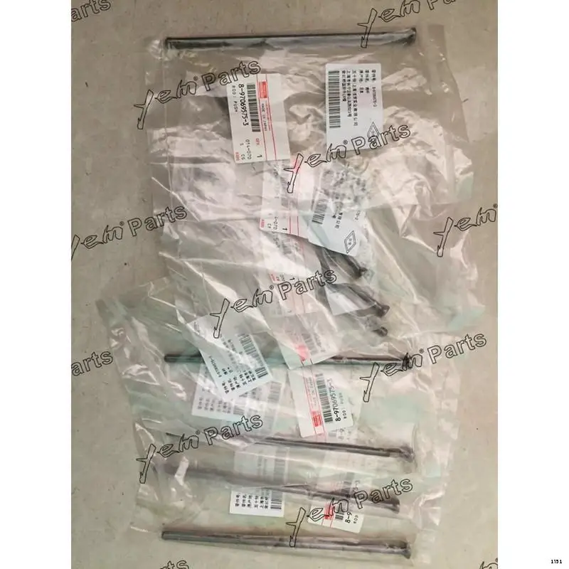 4LE2 Valve Push Rod 8-97069575-3 for Isuzu Spare Part