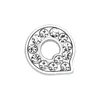Lettera Q in argento