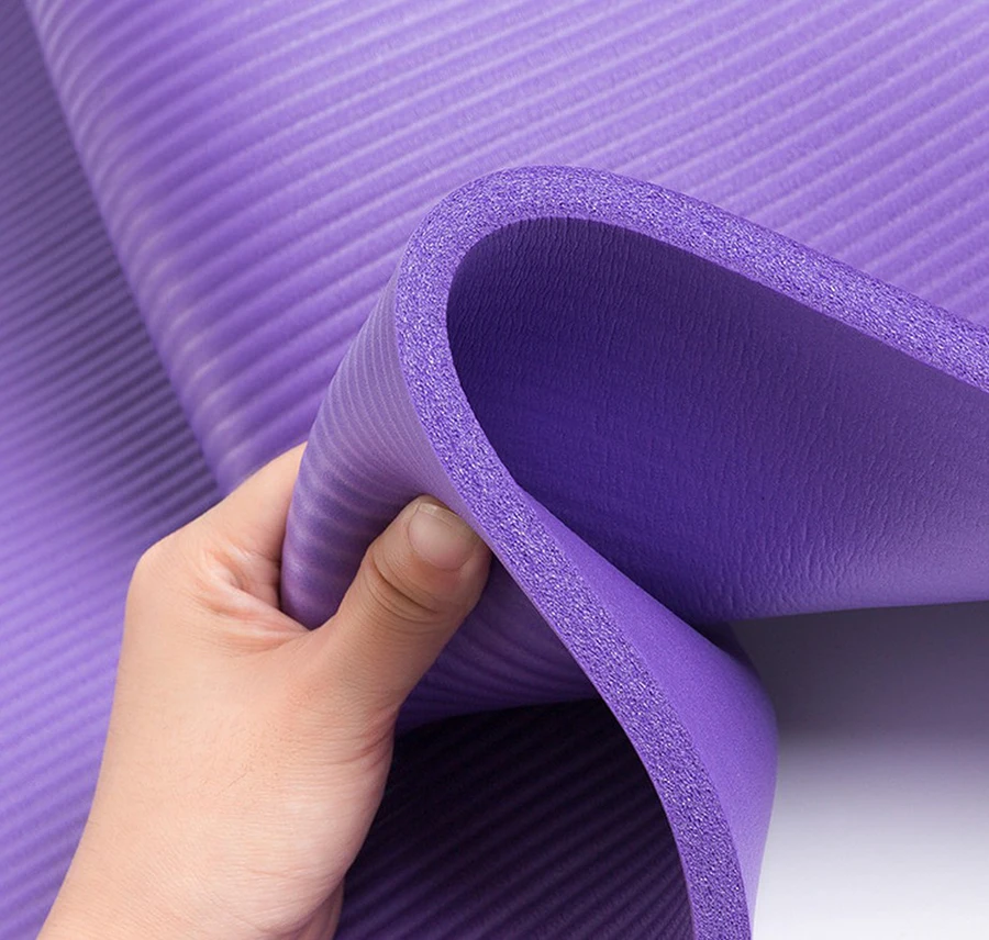 High Density Thick 15mm Exercise Printing Yoga custom Logo Wholesale NBR Mat