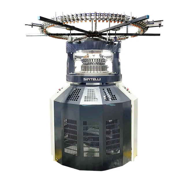 SINTELLI BODY SIZE DOUBLE JERSEY & INTER-RIB (2+4 TRACKS)  CIRCULAR KNITTING MACHINE FOR MEDICAL FABRICS