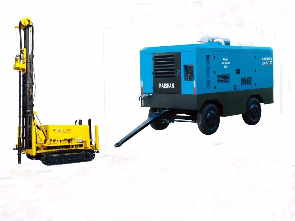 Kaishan LGCY 20 bar diesel 650 Cfm  Portable diesel Screw air Compressor