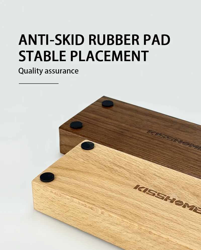 Custom Barista Tools Accessories Canister Sealed Glass Single Dose Coffee Tubes Walnut Set For