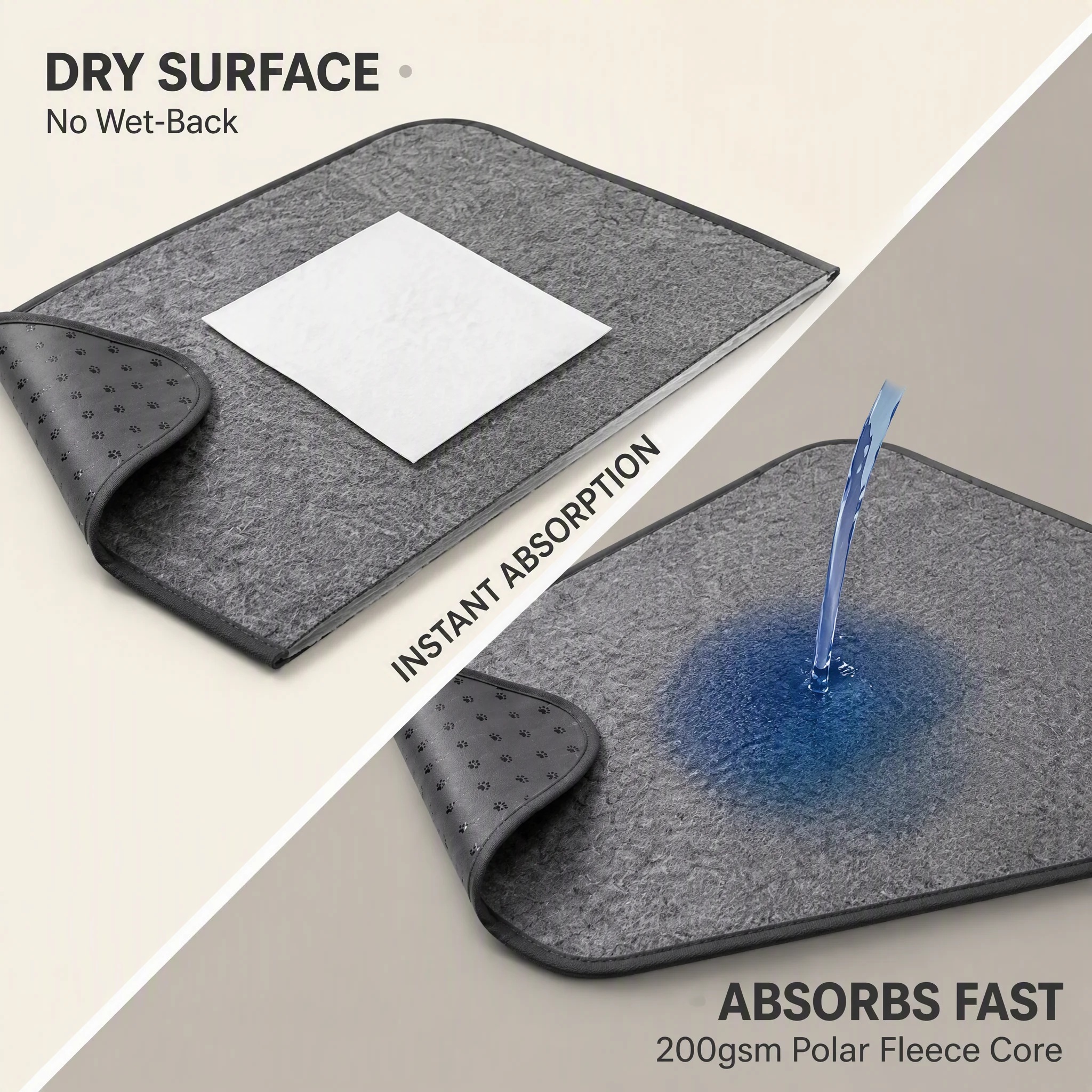 Soft Waterproof Polar Fleece Pet Mat — Product details 6