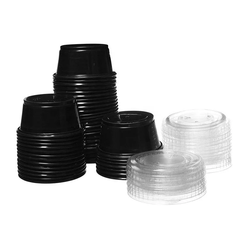 Disposable 2oz Plastic Sauce Cups With Lids Buy Souce Cups With Lid,2