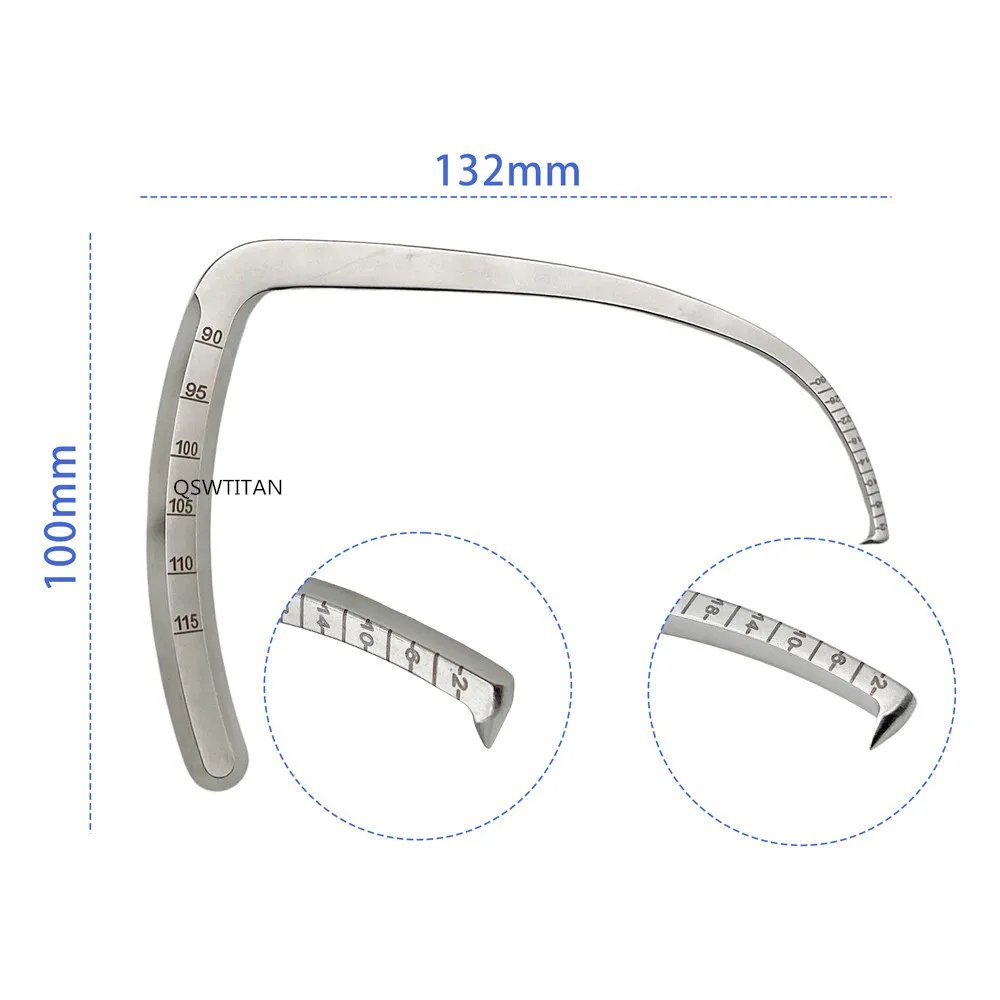Adjustable C-type drill guide sight 4