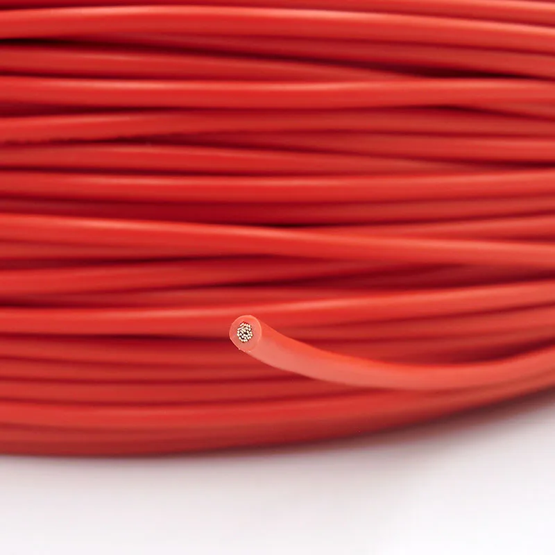 Cable De Cobre Trenzado 2 Mm², 25A, Para 12V/24V - Rollo De 50m Azul