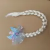 White elsa single braid