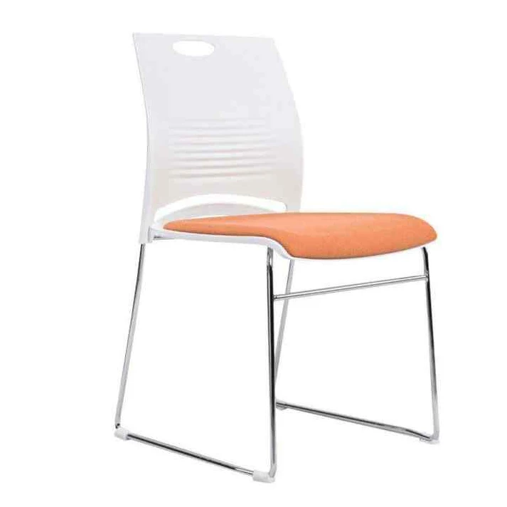 Cheap Office Training Simple Design PP Plastic Stackable Visitor Meeting Room Chairs