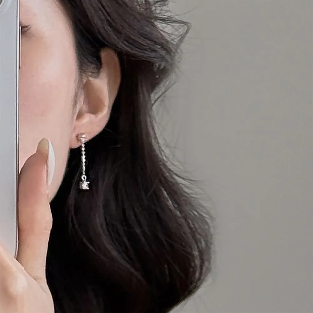 KAKODIY Elegant Design Boutique Fashion Jewelry 925 Sterling Silver 5A Cubic Zirconia Earrings Daily Accessories detail 6