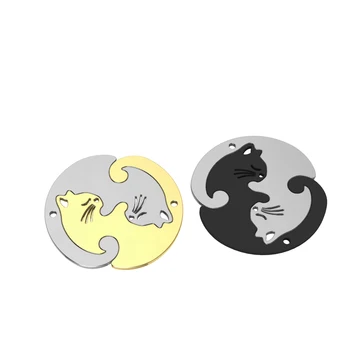 2 Collane Dell'amicizia A Forma Di Gatto Per Sorelle, Fratelli E Migliori Amici~p135658545