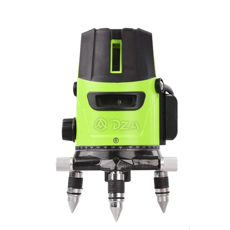 OEM  hot sale portable 5-line green touch button laser level