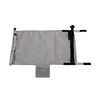 Cinturón de extensión gris para aeronaves.