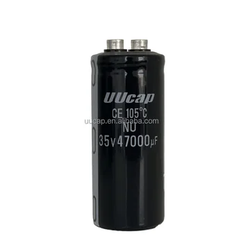 High Quality 350V 4700UF Starting Blower Motor Capacitors 50V 10000uF Aluminum Electrolytic with RoHS Certification