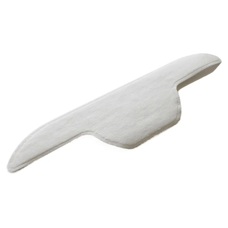 Одноразовые подкладки для защиты воротника от пота-белые самоклеящиеся подкладки для шеи от грязи на воротнике