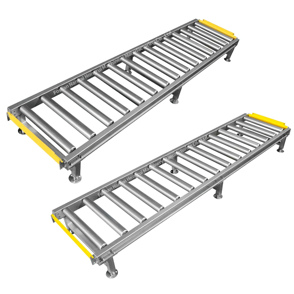 Hongrui Unpowered Roller Line Conveyor for Woodworking Hot Galvanized Roller FOB Reference Price:Get latest price
