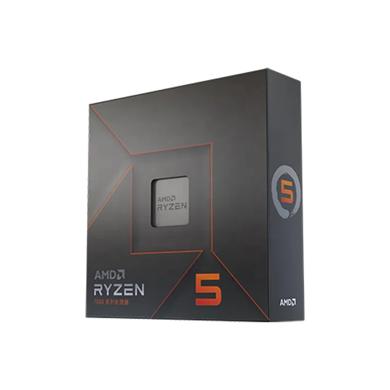 AMD Zen R5 7600 CPU 16-Core 12-Thread Unlocked up to