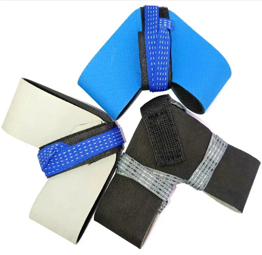 Blue Rubber Adjustable Cleanroom Antistatic Shoe Strap Esd Heel Strap ...