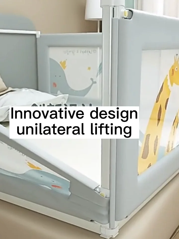 Portable Child Bed Rail Barrier Toddler Safety Fence Baby Bed Side Rail