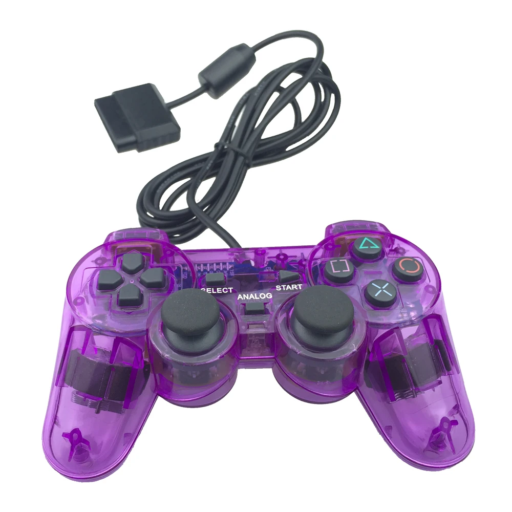 ps2ソフト コントローラ Amazon | Aoityle 有線 PS2 対応 アナログコントローラー 二重