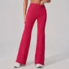Leggings acampanados - Rojo