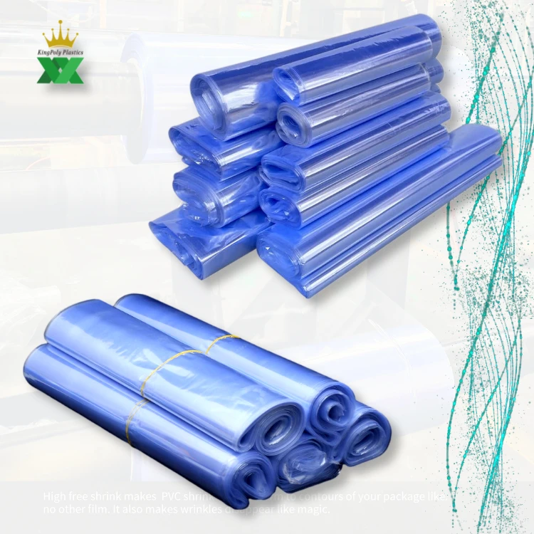 YOSADIER PVC Heat Shrink Wrap Bags 200Set Flat Bag Design For Sealing And Packing