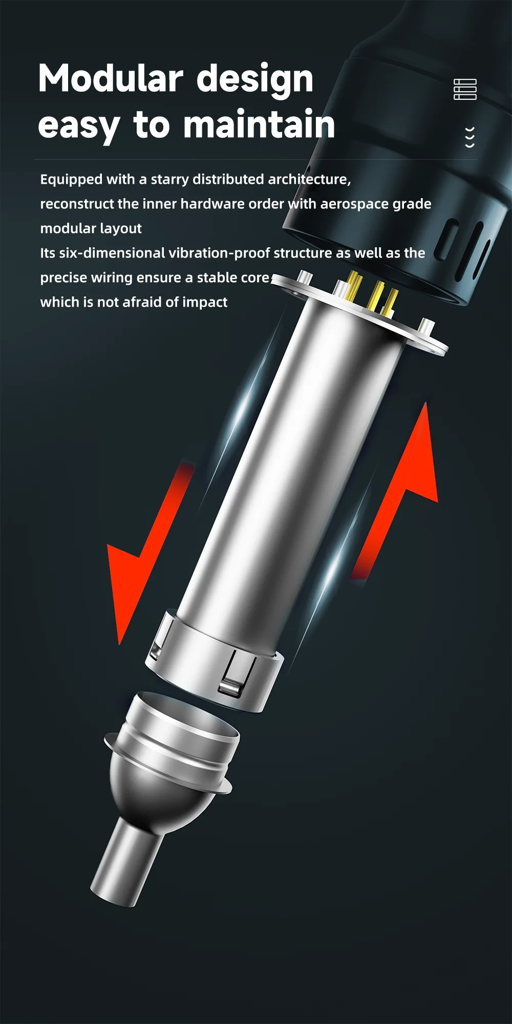 Aixun H414D Dual-station Hot Air Gun 1400W Smart Desoldering Station Connect WIFI for Mobile Phone Repair Tool