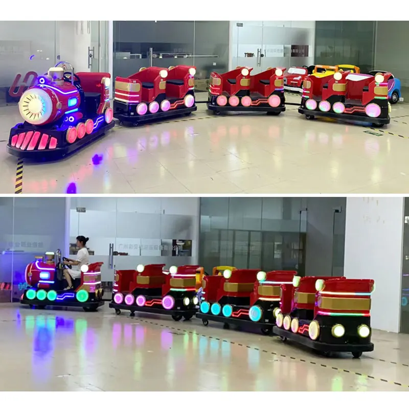 Waimar Amusement Park Trackless Train Electric Train Ride On Sale Of