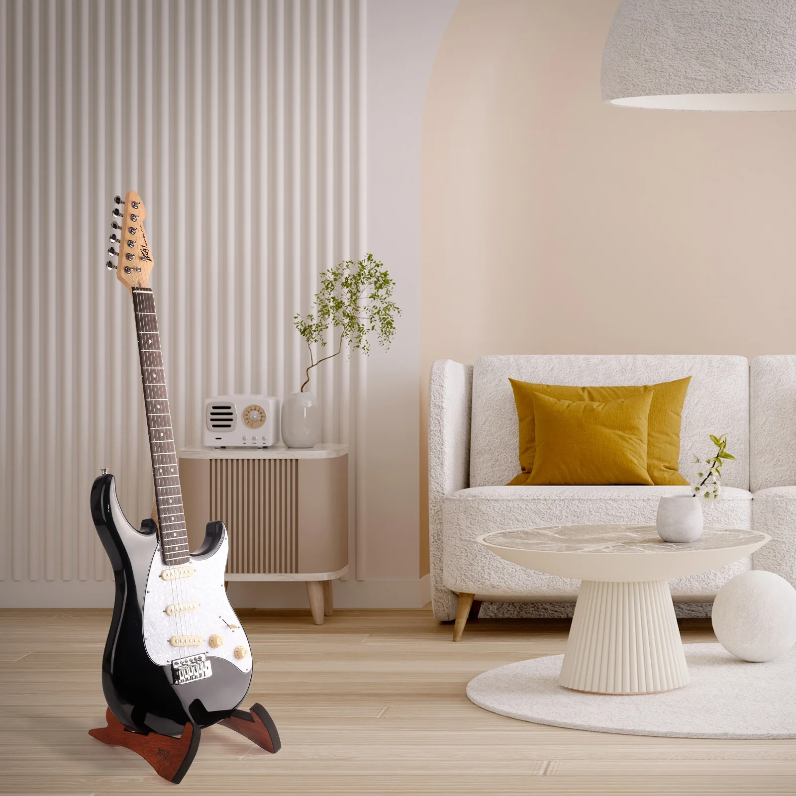 Universal Foldable Guitar Stand Lightweight Portable Guitar Bass Stringed Instrument Stand Holder For Professional Guitarist