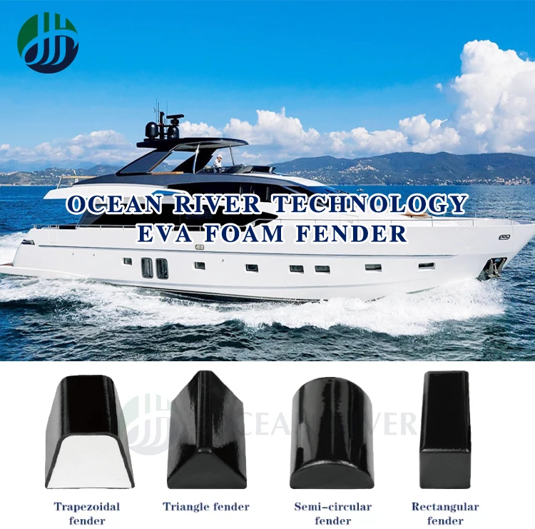 Customized Project Marine Polyurethane Coating Eva Foam D Fenders For