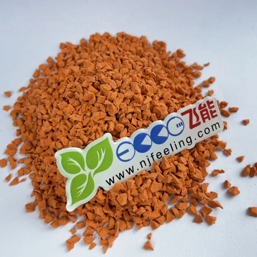 Colored EPDM Rubber Granules/Scrap/Chips/Crumbs for Running Track FN-I-24041103 for Infill Use