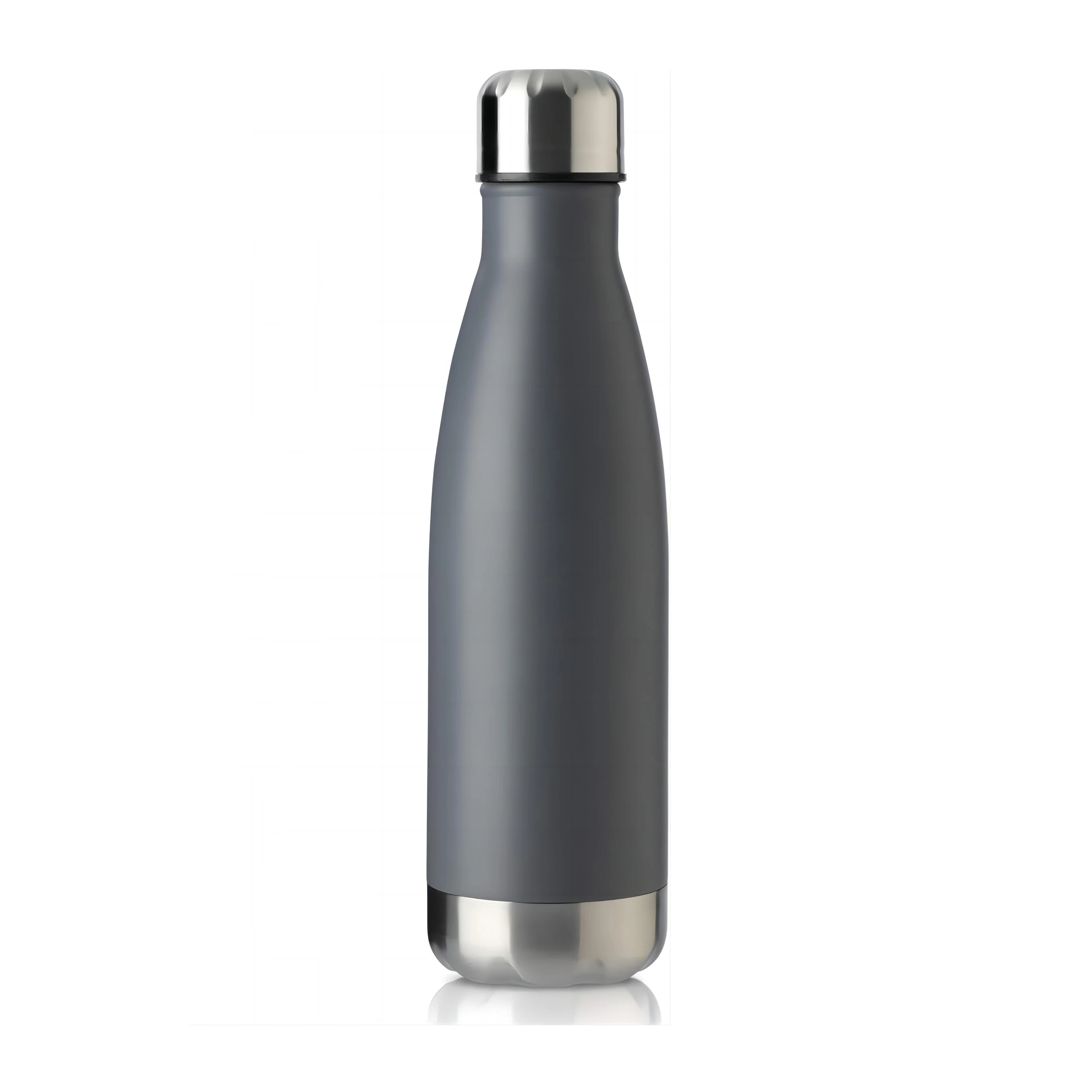 Borraccia Sportiva In Acciaio Inox 500ml – Termica A Doppia Parete – Colori UV (Blu, Rosso, Oro)