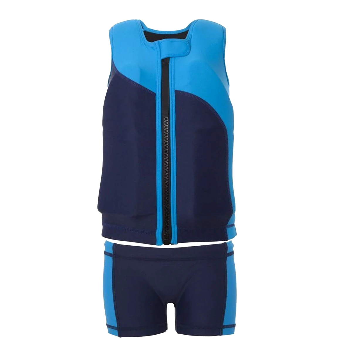 product new design upf50 neoprene kids floating swim suit uv protection swim vest jacket for boys and girls toddler life jacket-10