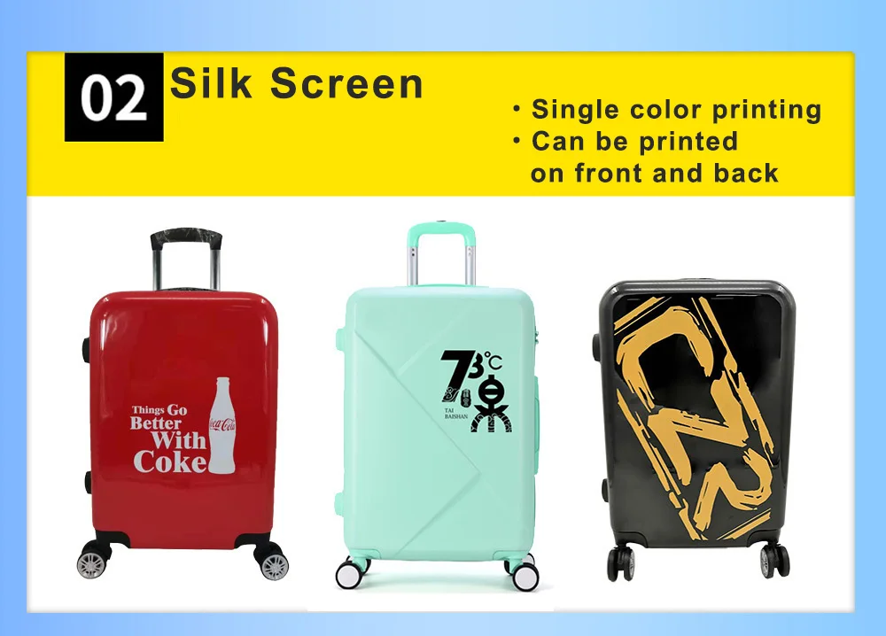 Hard Shell Multifunction Pc Front Opening Luggage Suitcase With Laptop