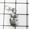 Silver+Key hook