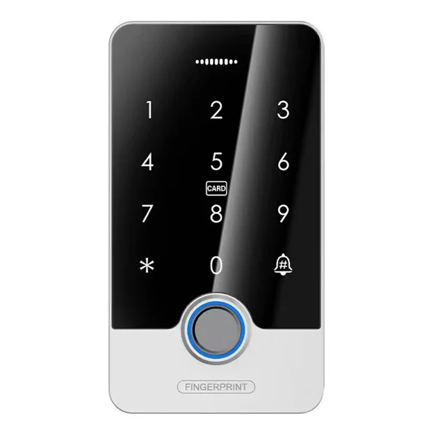 Bluetooth Tuya IP67 Waterproof Door Access Control System Standalone Keypad Rfid Card Fingerprint Door Entry Access Controller
