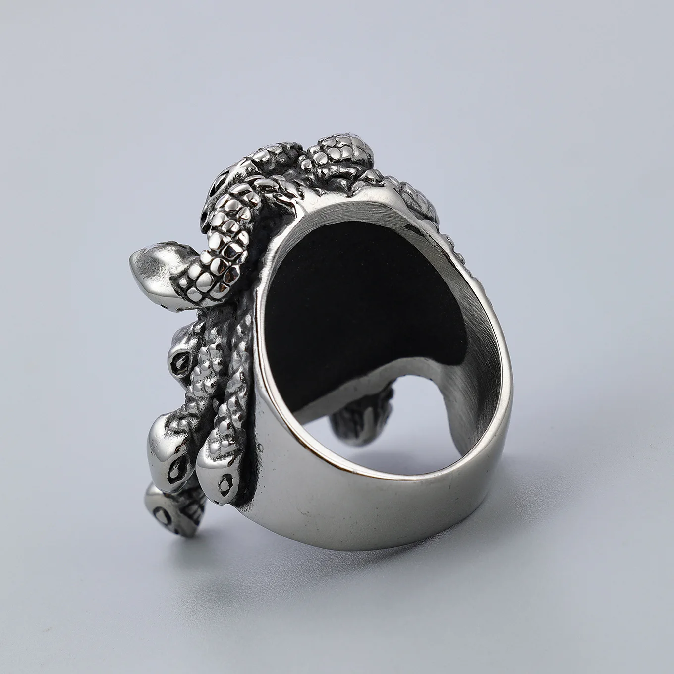 Stainless Steel Medusa Rings Gorgon Greek Medusa Accessory Gift Jewelry ...