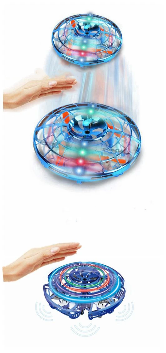 2021 New Child Spinning Top Toys Ufo Flying Ball Radio Control Toys
