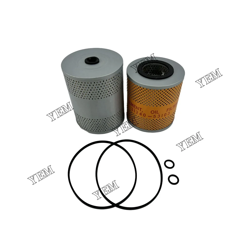 Quality Parts 6D24 Oil Filter ME064356 31240-53103 for Mitsubishi Engine.