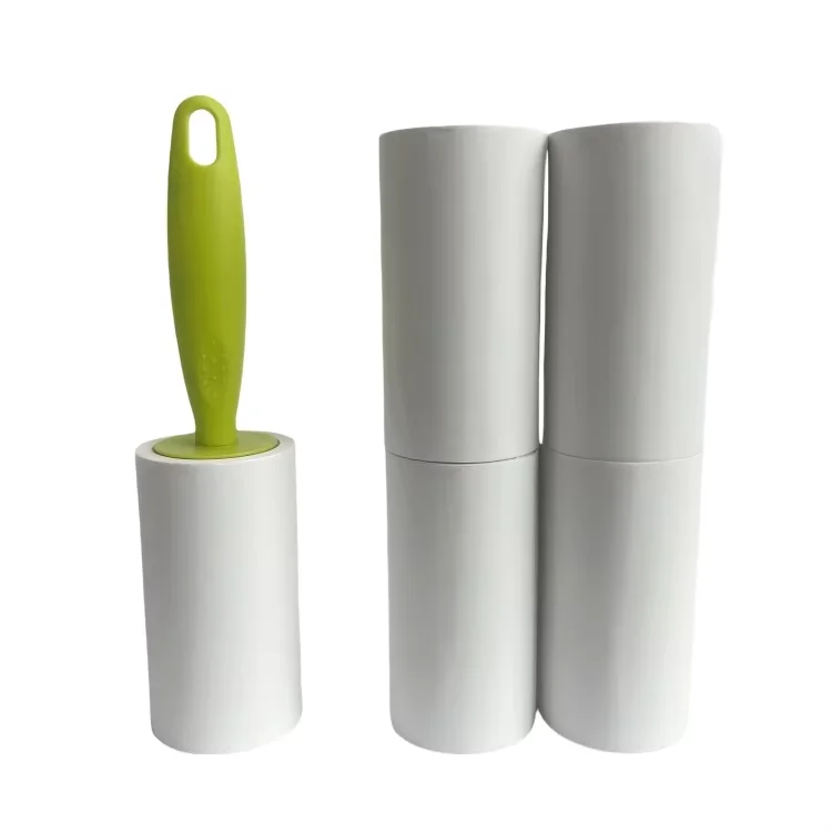 Portable Manual Eco Friendly 60 Layers OEM Printed Paper Efficient Sticky Fur Remover Pet Hair Car Seat Clothes Lint Roller