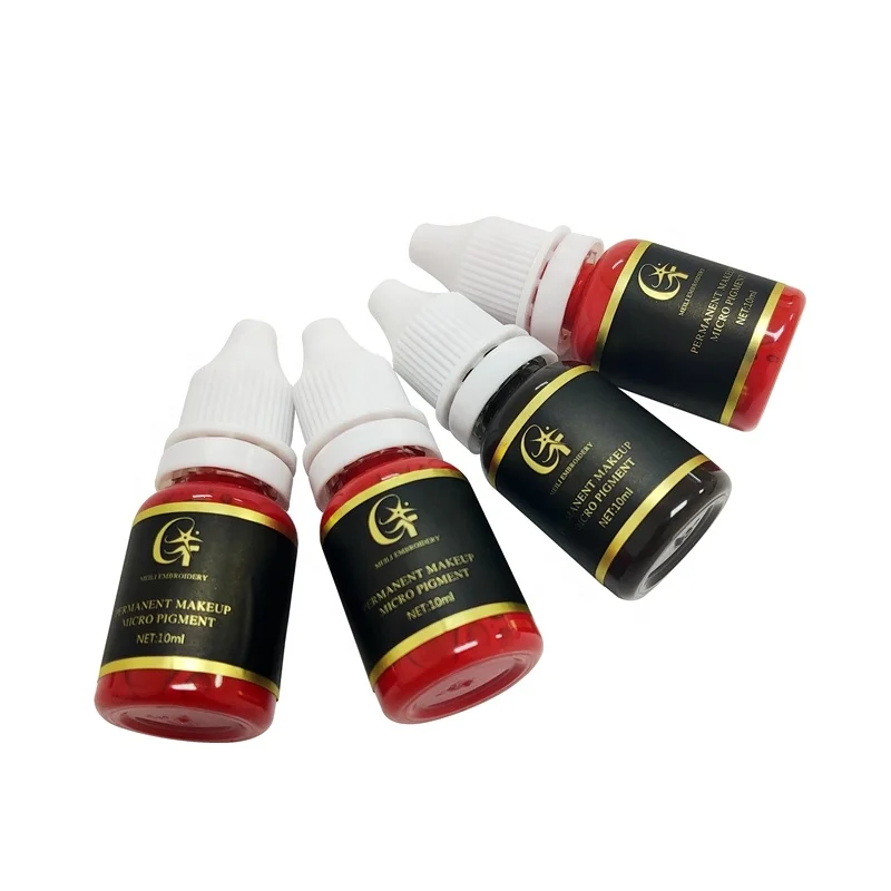 Multicoloured 3D Micropigmentation Brows Permanent Makeup Pigment Ink