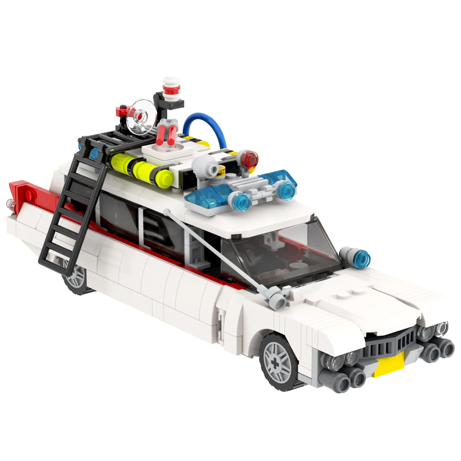 MOC1407 Ghostbusters Ambulance Car Model - 519pcs Bricks