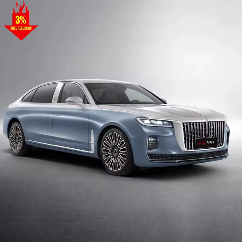 Hongqi H9 Led Sale Luxury Chinese Sedan Leather 2.0t Fuel Vehicle Gas ...